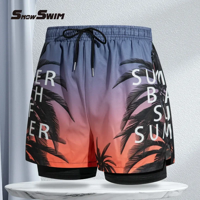 Saltwater Line - Maillot de bain Double couche pour