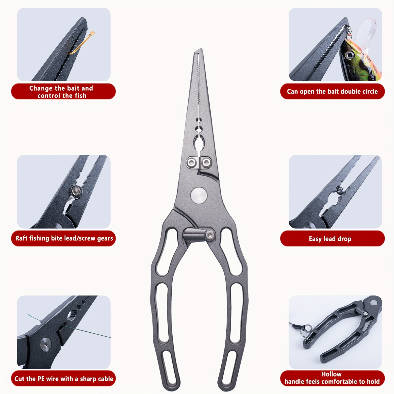 Kit combiné de pinces à pêche  - Fishing Line Cutter avis et prix